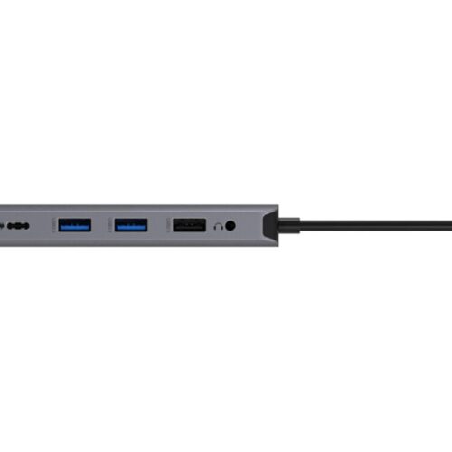 ACER 12-IN-1 TYPE-C DONGLE 2xUSB3.2 2xUSB2.0 2xHDMI DisplayPort Type C PowerDelivery SD Card reader TF Card reader 1000M Ethernet