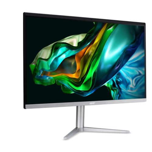 ACER Aspire C24-1300 AMD Ryzen 5 7520U 23.8p FHD 8Go DDR5 512Go SSD AMD Radeon GCN W11H Black Silver Foot