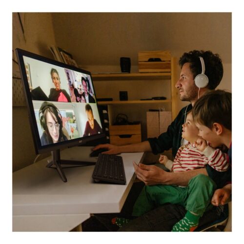 ACER Aspire C24-1610 Intel Core i3-N305 23.8p FHD 8Go RAM 512Go SSD Intel Graphics W11H Noir 2 ans PC Ordinateur Tout en un Home