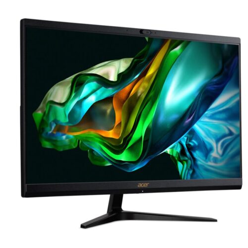 ACER Aspire C24-1800 Intel Core i5-12450H 23.8p FHD 8Go RAM 1To SSD Intel UHD Graphics W11H Noir 2 ans PC Ordinateur Tout en un Home