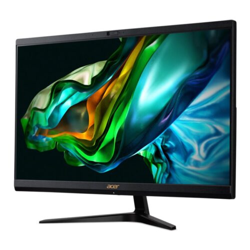 ACER Aspire C24-1800 Intel Core i5-12450H 23.8p FHD 8Go RAM 1To SSD Intel UHD Graphics W11H Noir 2 ans PC Ordinateur Tout en un Home