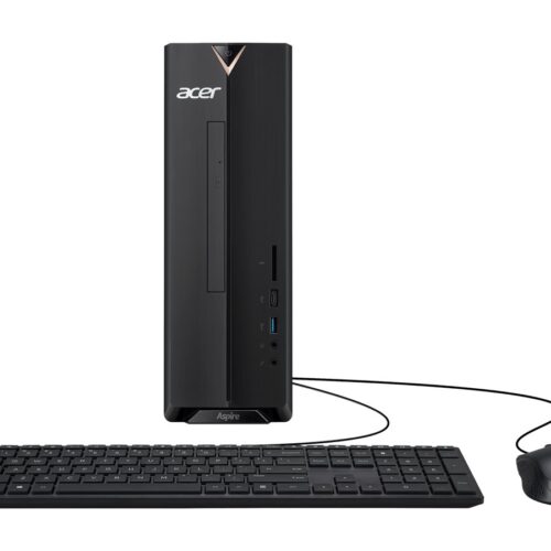 ACER Aspire XC-840 Intel Pentium Silver N6005 4Go RAM 256Go SSD Intel UHD Graphics W11H Noir 2 ans PC Tour 8L Ordinateur Home