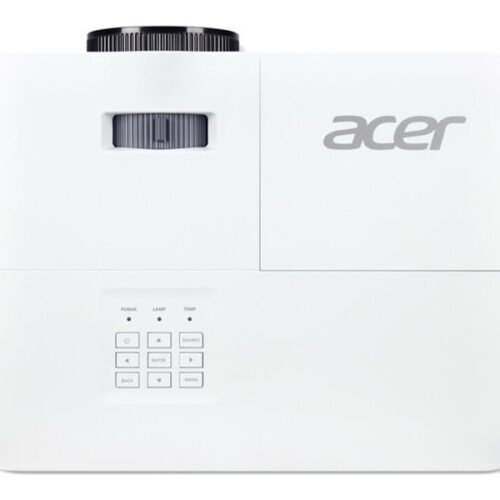 ACER H5386BDi DLP 720p 1280×720 16:9 4500 ANSI Lumen 20.000:1 35DB HDMI VGA RCA USB A wireless projection white
