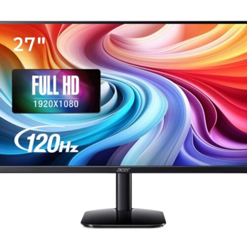 ACER Monitor Standard KA272G0bi 27p FHD 120Hz HDMI 75Hz VGA LED IPS Flat 4ms VGA HDMI 3Years Warranty