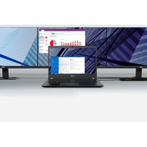 ACER USB Type-C Dockingstation III 85W charging Rear 2xDP 1.4++ HDMI 2.0 RJ45 2xUSB 3.1 Gen2 Front 2xUSB 3.1 1xType-C 3.5mm Audio