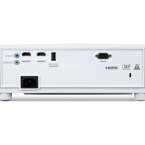 ACER WUXGA Projector 1920×1200 16:9 Native 4:3 Supported 4500lm HDMI 1.4a Video Audio HDCP 1.4 x2 PC Audio Stereo mini jack