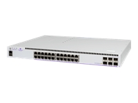 ALCATEL-LUCENT ENTERPRISE OS6560-24X4 GigE fixed chassis  24 RJ-45 10/100/1G BaseT 4 fixed SFP+ 1G/10G uplink/stacking ports