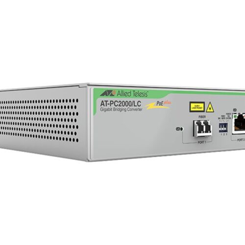 ALLIED 10/100/1000TX to 1000 Base SX MM LC PoE + Media Converter