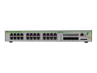 ALLIED 24x 10/100/1000T POE+ ports 4x combo ports 370W POE capacity Fixed one AC power supply EU Power Cord