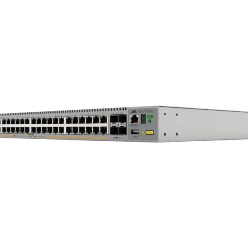 ALLIED 48-port 10/100/1000T stackable switch 4 SFP+ ports 2 fixed power supplies
