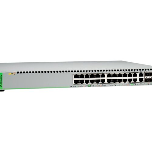 ALLIED Gigabit Ethernet Managed switch with 24x 10/100/1000T POE ports 2x SFP/Copper combo ports 2x SFP/SFP+ uplink slots