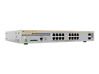 ALLIED Industrial managed PoE+ switch 16x 10/100/1000TX PoE+ ports and 2x 100/1000X SFP