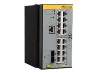 ALLIED L3 Industrial Ethernet Switch 16x 10/100/1000-T PoE+ 2x SFP Ports as only 1000M speed to be supported