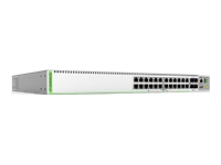 ALLIED L3 Stackable Switch 24x 10/100/1000-T 4x SFP+ Ports single fixed power supply EU Power Cord