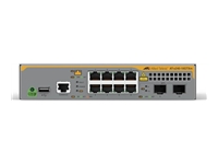 ALLIED Multi-Gigabit Layer 3 Lite Managed Switch 8x 10/100M/1/2.5/5G 2x SFP+ ports EU Power Cord