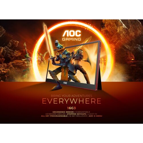 AOC 16G3 15.6p FHD portable monitor 144Hz