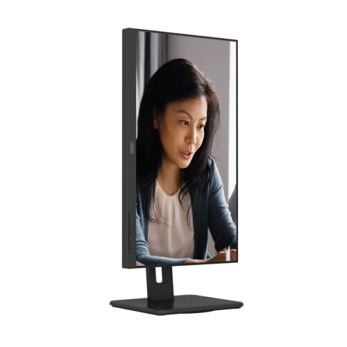 AOC 22E2UMF 22″ 1920 x 1080 Full HD (1080p) @ 75 Hz – VA – 3000:1 – HDMI, VGA, DisplayPort – haut-parleurs – noir – ajustable