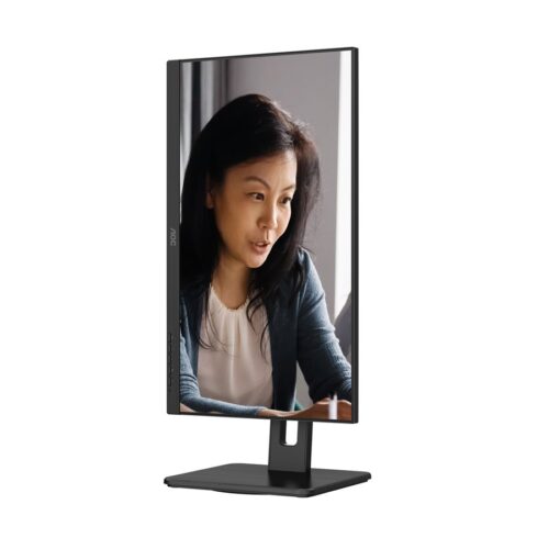 AOC 22E2UMF 22″ 1920 x 1080 Full HD (1080p) @ 75 Hz – VA – 3000:1 – HDMI, VGA, DisplayPort – haut-parleurs – noir – ajustable