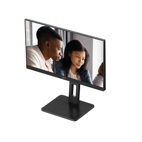 AOC 22E2UMF 22″ 1920 x 1080 Full HD (1080p) @ 75 Hz – VA – 3000:1 – HDMI, VGA, DisplayPort – haut-parleurs – noir – ajustable