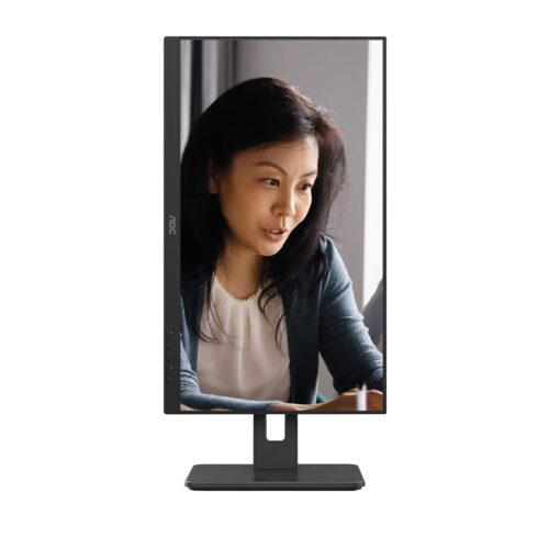 AOC 22E2UMF 22″ 1920 x 1080 Full HD (1080p) @ 75 Hz – VA – 3000:1 – HDMI, VGA, DisplayPort – haut-parleurs – noir – ajustable