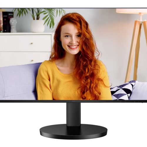 AOC 24B3CF2 – Écran 24″ -1920 x 1080 Full HD (1080p) @ 100 Hz – IPS – 250 cd/m² – 1300:1 – 1 ms – HDMI, USB-C – haut-parleurs – noir