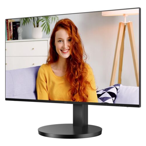 AOC 24B3CF2 – Écran 24″ -1920 x 1080 Full HD (1080p) @ 100 Hz – IPS – 250 cd/m² – 1300:1 – 1 ms – HDMI, USB-C – haut-parleurs – noir