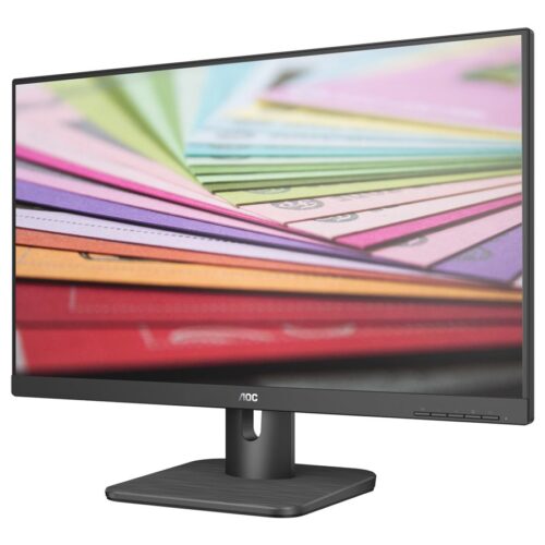 AOC 24E1Q 23.8p – 1920 x 1080 Full HD (1080p) 60 Hz – IPS – 250 cd/m2 – 1000:1 – 5 ms – HDMI, VGA, DisplayPort – haut-parleurs