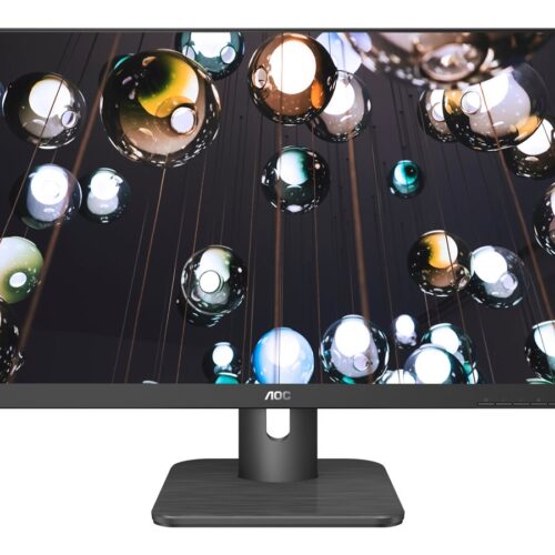 AOC 24E1Q 23.8p – 1920 x 1080 Full HD (1080p) 60 Hz – IPS – 250 cd/m2 – 1000:1 – 5 ms – HDMI, VGA, DisplayPort – haut-parleurs