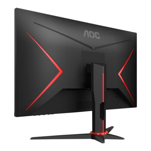 AOC 24G2ZU/BK 23.8p TN Flat FHD 1920×1080 240Hz 1ms GtG FreeSync Premium USB HUB SPEAKERS DP 2xHDMI VESA 100×100 GAMING LINE
