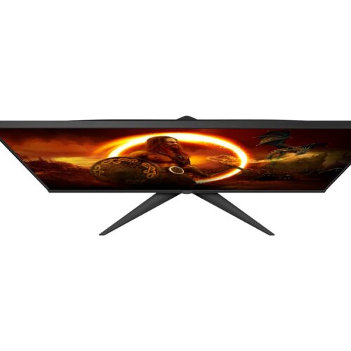 AOC 24G2ZU/BK 23.8p TN Flat FHD 1920×1080 240Hz 1ms GtG FreeSync Premium USB HUB SPEAKERS DP 2xHDMI VESA 100×100 GAMING LINE