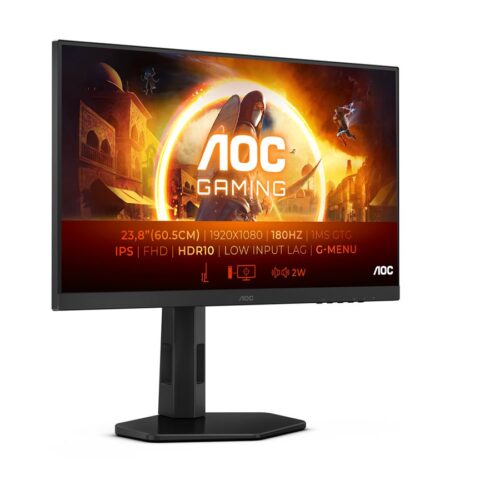 AOC 24G4X 23.8p Gaming Monitor FreeSync 1920×1080 1ms HDMI DP Black