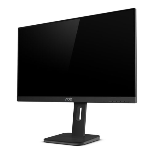 AOC 24P1 – Écran 23.8″ – 1920 x 1080 Full HD @ 60Hz – IPS – 250 cd/m² – 1000:1 – 5 ms – HDMI, DVI, DP,VGA haut parleur ajustable