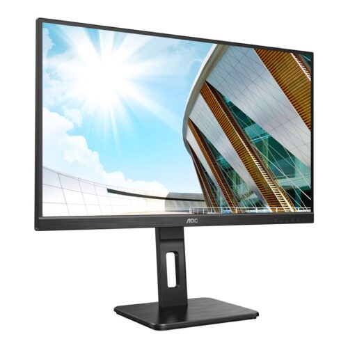 AOC 24P2QM 24 » Ecran 1920 x 1080 Full HD (1080p) @ 75 Hz – VA – 300 cd/m² – 3000:1 – 4 ms – HDMI, DVI, DP, VGA – haut parleur