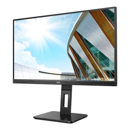 AOC 24P2QM 24 » Ecran 1920 x 1080 Full HD (1080p) @ 75 Hz – VA – 300 cd/m² – 3000:1 – 4 ms – HDMI, DVI, DP, VGA – haut parleur