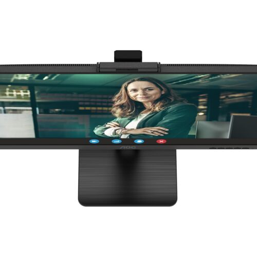 AOC 24P3QW Ecran 24″  1920 x 1080 Full HD (1080p) @ 75 Hz – IPS – 300 cd/m² – 1000:1 – 4 ms – 2xHDMI, DisplayPort – HP – WEBCAM