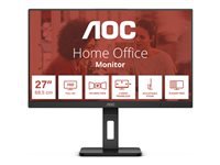 AOC 27E3QAF Écran LED – 27″ – 1920 x 1080 Full HD (1080p) @ 75 Hz – IPS – 1000:1 – 4 ms – HDMI, VGA, DisplayPort – haut-parleurs