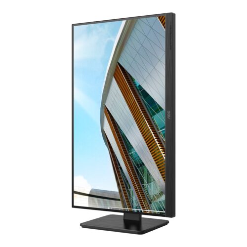 AOC 27P2Q 27p 1920×1080 FHD IPS 250cd/m2 1000:1 4ms HDMI DVI DisplayPort VGA haut-parleurs noir