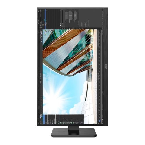 AOC 27P2Q 27p 1920×1080 FHD IPS 250cd/m2 1000:1 4ms HDMI DVI DisplayPort VGA haut-parleurs noir