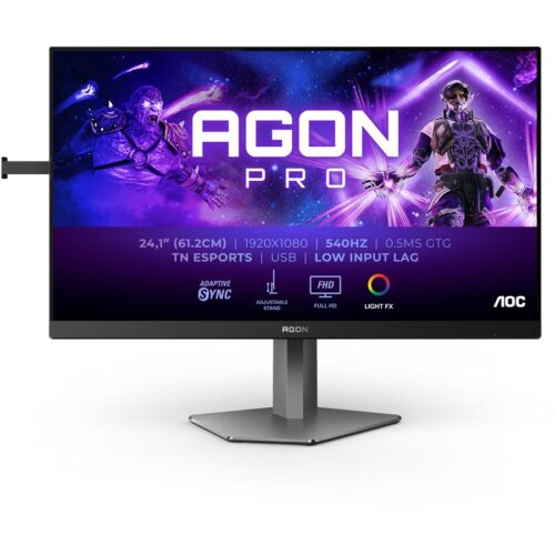 AOC AG246FK 24.1p 1920×1080 0.5ms 2xHDMI DP USB Black/Grey