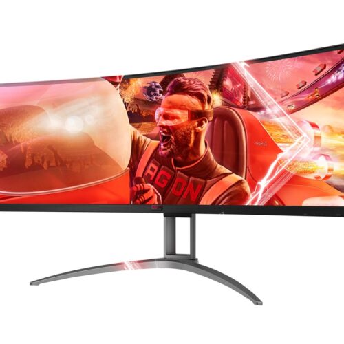 AOC AG493UCX2 49p Curved VA 32:9 DQHD 5120×1440 165Hz 550 cd/m2 1ms HDMI2.0x3 DP USB type C with DO USB3.2×3