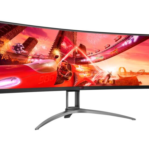 AOC AG493UCX2 49p Curved VA 32:9 DQHD 5120×1440 165Hz 550 cd/m2 1ms HDMI2.0x3 DP USB type C with DO USB3.2×3