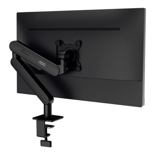 AOC AM400 bras réglable – pour écran plat – alliage d’aluminium – noir – Taille d’écran : 17″-34″ – montrable sur bureau