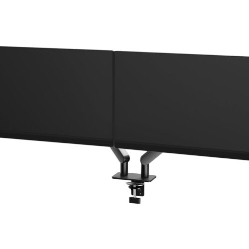 AOC AM420 bras pour – pour 2 écrans LCD / plasma – pour bureau – alliage d’aluminium – noir – Taille d’écran :17″-34″