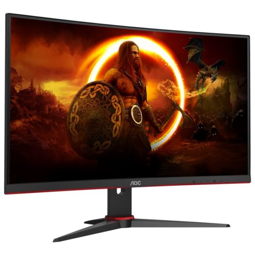 AOC C27G2E/BK 27p VAFHD 165Hz 4ms 250cd/m2 DSub 2xHDMI 2.0 DP