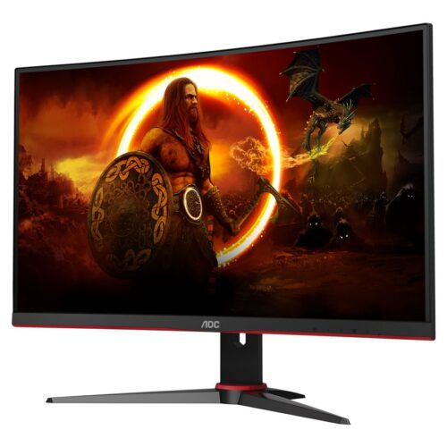 AOC C27G2E/BK 27p VAFHD 165Hz 4ms 250cd/m2 DSub 2xHDMI 2.0 DP