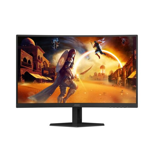 AOC C27G4ZXE 27p FHD Curved Gaming Monitor 1920×1080 280Hz 1ms HDR10 FreeSync Premium HDMI DisplayPort black