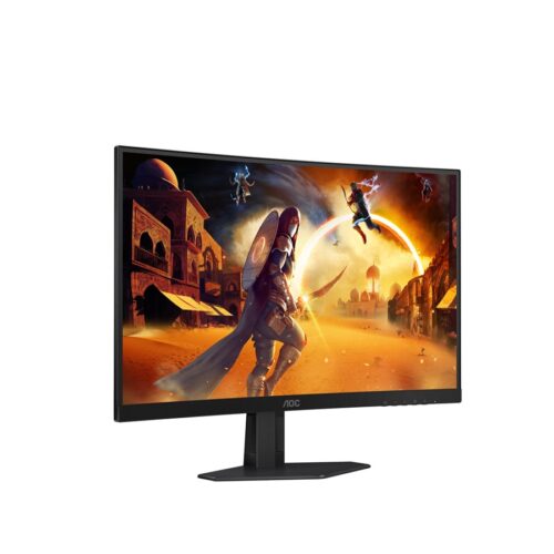 AOC C27G4ZXE 27p FHD Curved Gaming Monitor 1920×1080 280Hz 1ms HDR10 FreeSync Premium HDMI DisplayPort black