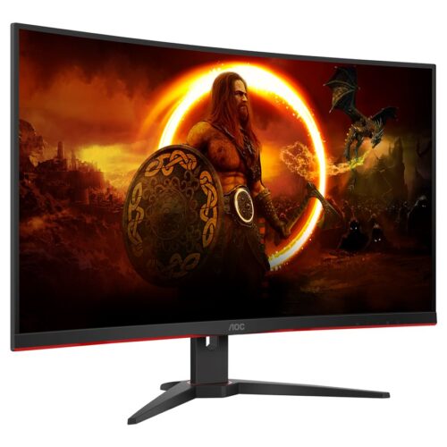 AOC C32G2ZE/BK 31.5p LCD MONITOR HDMI DisplayPort