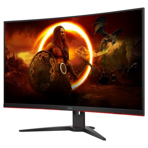 AOC C32G2ZE/BK 31.5p LCD MONITOR HDMI DisplayPort