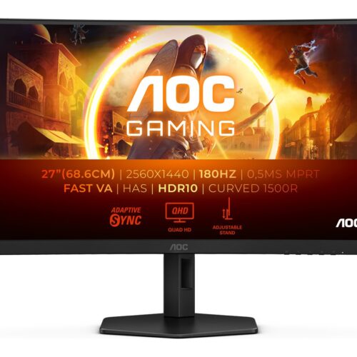 AOC CQ27G4X 27p 2560×1440 0.5ms 2xHDMI DP Black/Grey